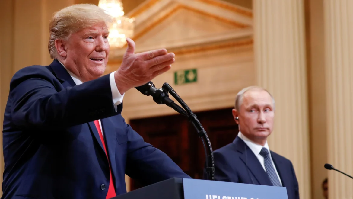 Trump diz estar decepcionado com Putin e espera uma declaração sobre Moscou.